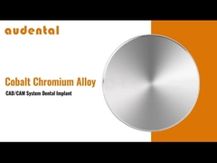 CAD/CAM دندانپزشکی آسیاب CoCr Cobalt Chrome Block Disc صنعت تولید کننده