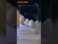 1200MPa بلوک زرکونیا دندان سفید صاف ST با شفافیت 41-43٪ و 16 مایع رنگ