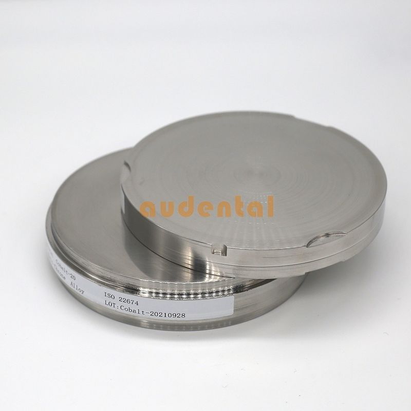 لابراتوار دندانپزشکی آودنتال استفاده از 98x12mm فلز آسیاب کوبالت کروم کوکر دیسک کوبالت کروم کروم دیسک