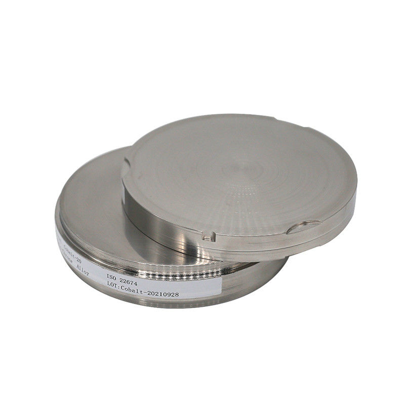 Audental CoCr بلوک فلزی دندانپزشکی 98mm 98.5mm Cobalt Chromium Disc برای آزمایشگاه دندانپزشکی