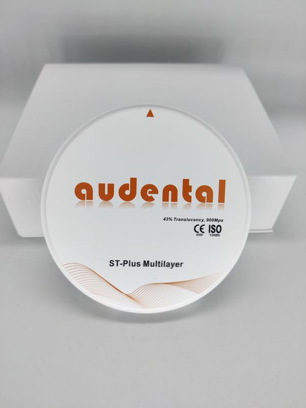 98/95/92mm Super Translucency Plus Multilayer Zirconia Discs برای سیستم فرش دیجیتال دندانپزشکی باز