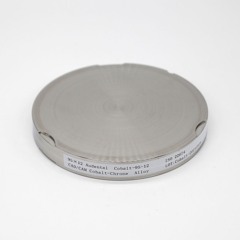 10/12/14/16/18/20/22/25mm ارتفاع دندان CoCr Cobalt Chrome Disc برای آسیاب CAD / CAM