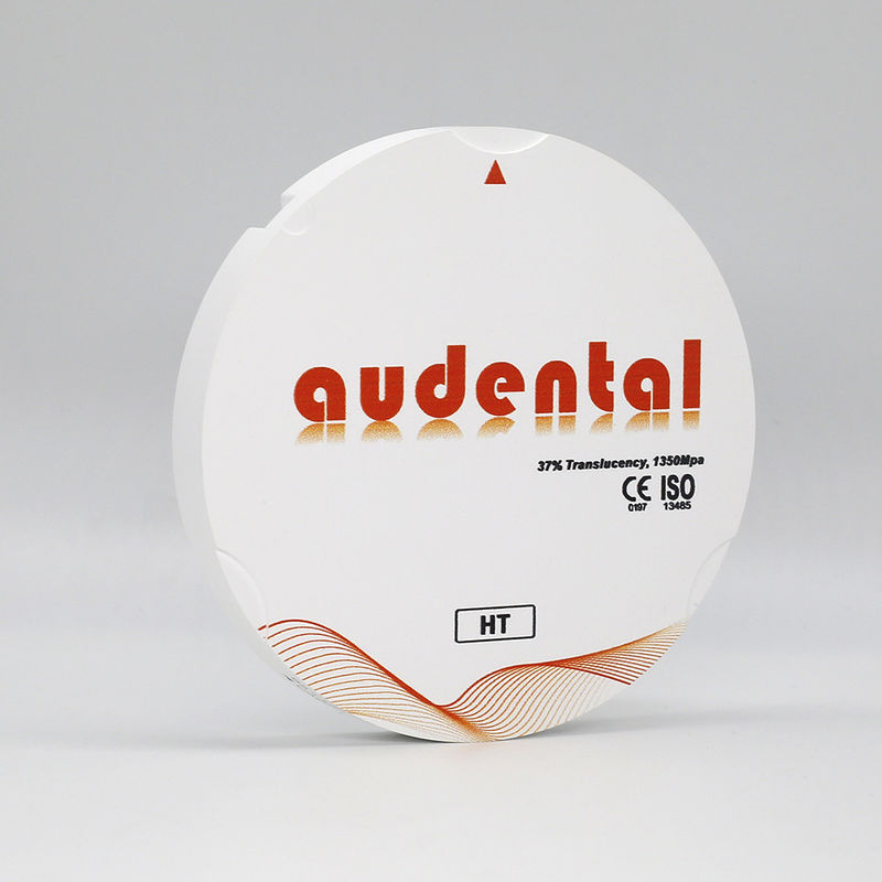 Audental HT White Zirconia Disc For Dental 98/95/92mm OEM/ODM تامین کننده دندانپزشکی