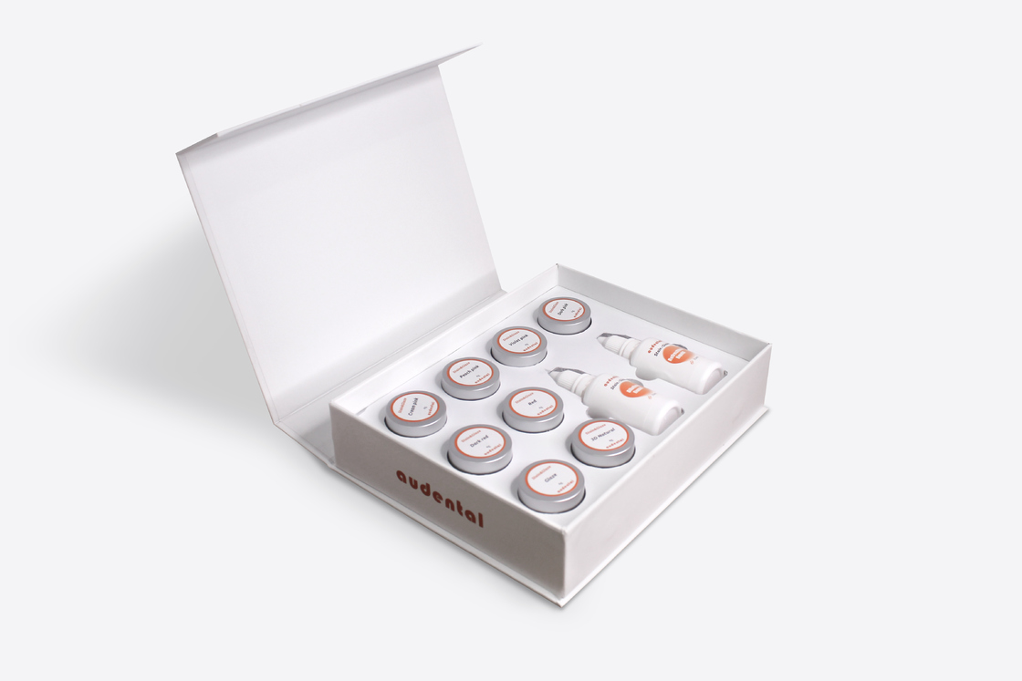 لابراتوار دندانپزشکی لکه و چشمی خمیر 25 میلی لیتر مایع 4g 3D چشمی خمیر لکه و مواد چشمی