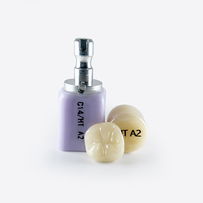 مواد آزمایشگاهی دندانپزشکی آودنتال شیشه سرامیکی Zirconia بلوک لیتیوم دیسیلیکات بلوک Ingot برای بازسازی دندان