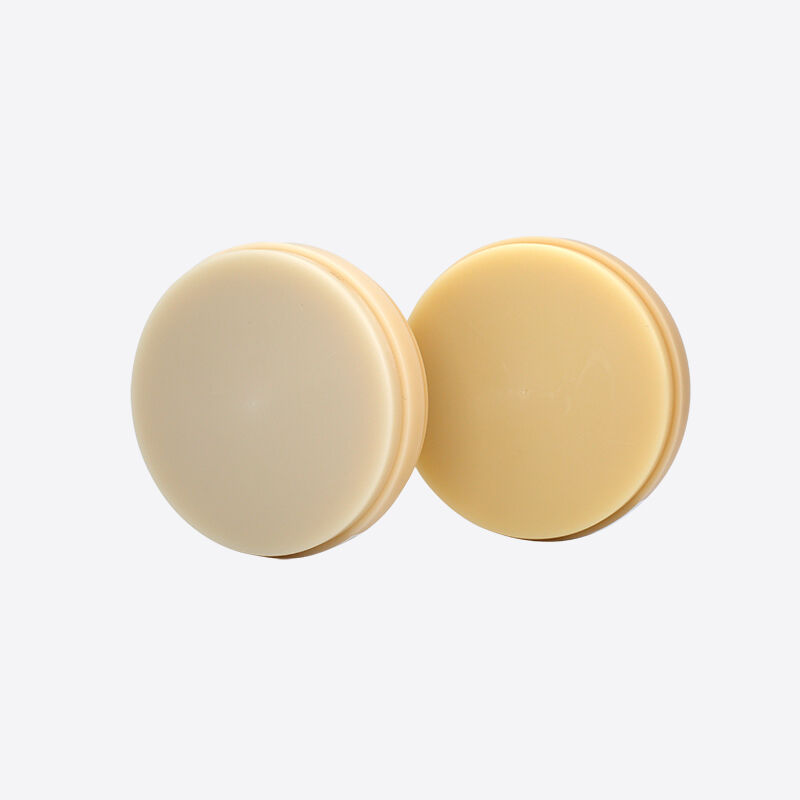 مواد آسیاب آزمایشگاه دندانپزشکی بلوک PMMA صورتی-A2 برای دندان مصنوعی کامل 98mm/95mm اندازه و شکل