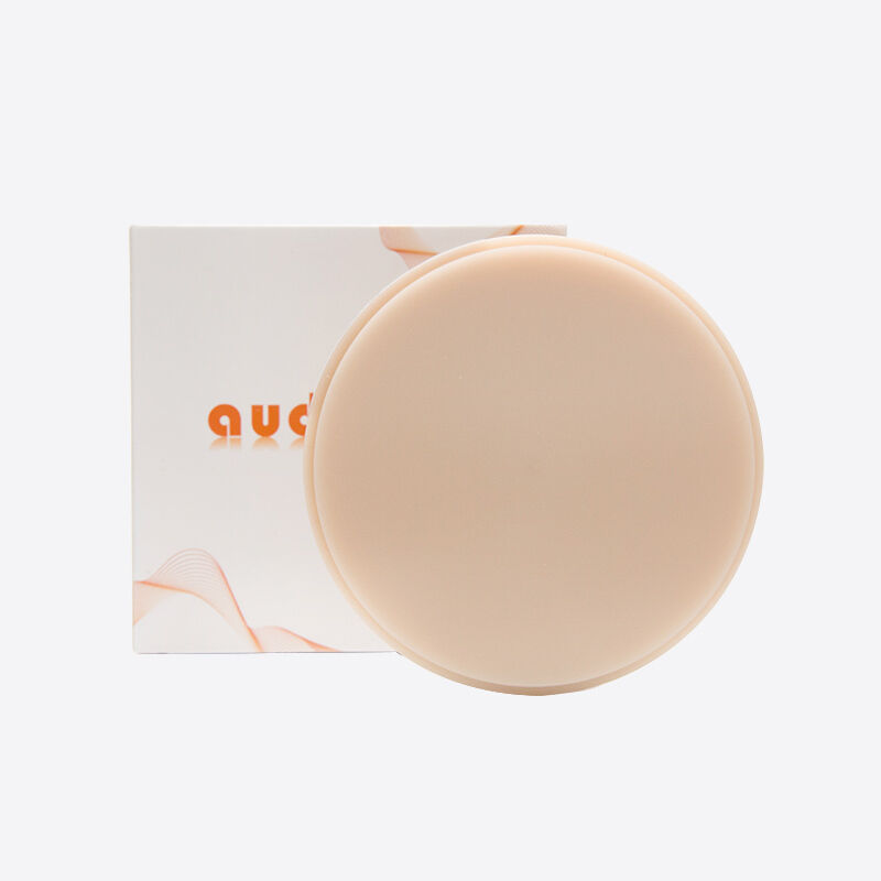 مواد آسیاب آزمایشگاه دندانپزشکی بلوک PMMA صورتی-A2 برای دندان مصنوعی کامل 98mm/95mm اندازه و شکل