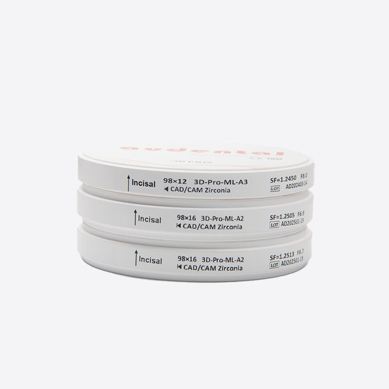 بلوک زیرکونیای دندان ایده‌آل برای آزمایشگاه‌های دندانپزشکی که تاج، بریج و اجزای ایمپلنت را با نتایج ثابت تولید می‌کنند