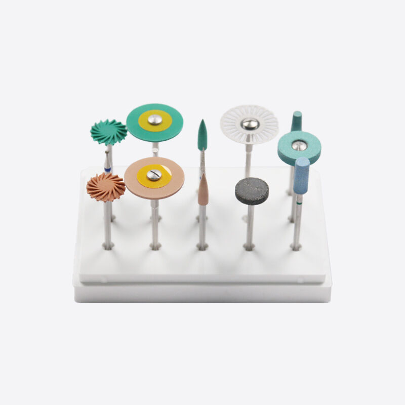 زرکونیا پولیشینگ بور ابزار حرفه ای الماس دندانپزشکی برای پولیش زرکونیا