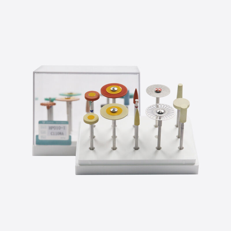 زرکونیا پولیشینگ بور ابزار حرفه ای الماس دندانپزشکی برای پولیش زرکونیا