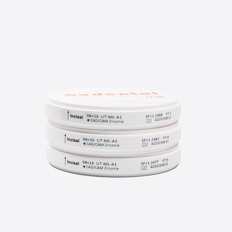 بلوک زیرکونیا چند لایه ای که قدرت متعادل و شفافیت بالایی را برای کاربردهای دندانپزشکی جلو و عقب ارائه می دهد