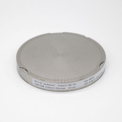 آزمایشگاه دندانپزشکی ادنتال CAD CAM دیسک آسیاب کوبالت کروم کروم دیسک برای تاج و پل های بازسازی