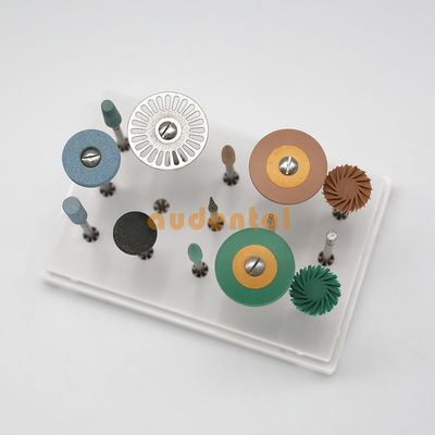 کیت پولیش تاج زیرکونیا PMMA فرزهای پولیش اکریلیک دندانی الماس