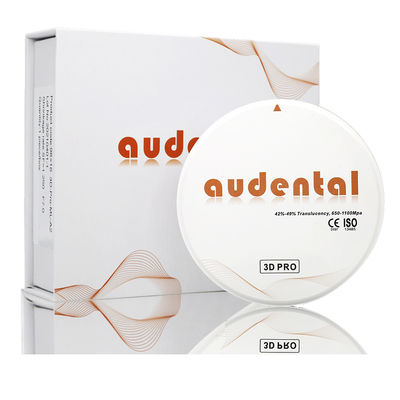 روکش چند لایه زیرکونیا بلوک 3D PRO زیرکونیوم بلوک 98 میلی متر CE