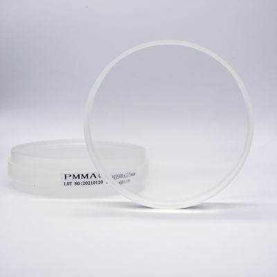 مواد کاشت دیسک PMMA Clear Dental Clear را برای آزمایشگاه دندانپزشکی باز کنید