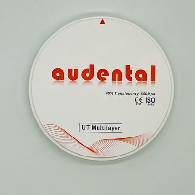 UT Multilayer Dental Zirconia Block شفافیت بالا و قدرت برای زیبایی مطلوب