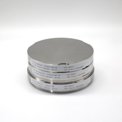98mm قطر کوبالت آلیاژ کروم خالی برای آسیاب مواد آزمایشگاه دندانپزشکی دندانپزشکی