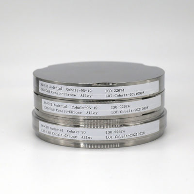 CAD/CAM دندانپزشکی آسیاب CoCr Cobalt Chrome Block Disc صنعت تولید کننده