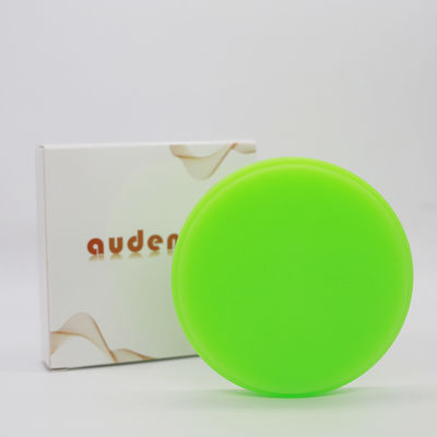 بلوک حکاکی موم دندان Audental سبز آبی برای سیستم آسیاب CAD / CAM