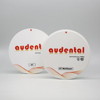 سطح صاف Vita 16 Zirconia دایره ای دیسک بلوک برای زیبایی مطلوب و دوام ضخامت 12mm