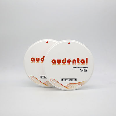 Audental Excellent Translucency ST بلوک زرکونی پیش پوشه شده با سیستم CAD / CAM