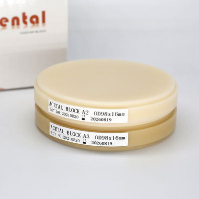 Audental Mono Multilayer Resin CAD CAM Material Punk Blank PMMA Block (آودنتال مونو چند لایه رزین CAD CAM مواد پونک خالی PMMA بلاک)