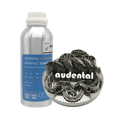 Audental 5kg در هر بطری دندان دندان مواد چاپگر 3d CoCr پودر فلزی کوبالت دندان کروم