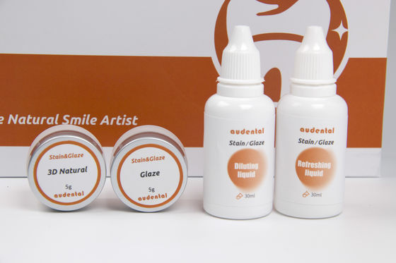 آزمایشگاه دندانپزشکی لکه و گلیز تاج های زیرکونیا سرامیکی گلیز پودر پاست گلیز پاست