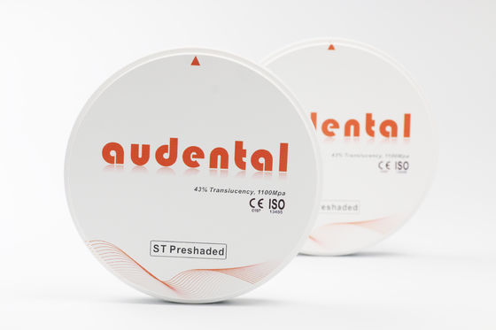 بلوک زرکونیای پیش سایه دار با عملکرد بالا برای ایجاد ورودی و ورودی پل تاج VITA 16 رنگ