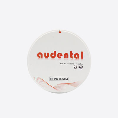 بلوک زیرکونیای از پیش رنگ شده با استحکام 1100 مگاپاسکال و 43 درصد شفافیت برای ترمیم های دندانی با ظاهر طبیعی