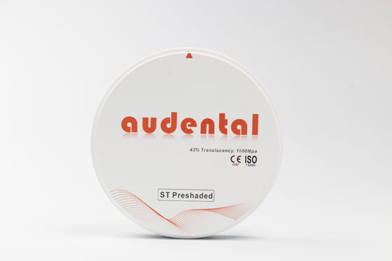 زیرکونیای از پیش رنگ شده با دقت رنگ یکنواخت و شفافیت بالا برای ترمیم‌های دندانی با ظاهر طبیعی